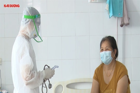 Bệnh viện Bệnh nhiệt đới Hải Dương tập trung điều trị bệnh nhân Covid-19